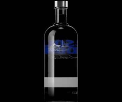 Absolut Vodka 1000ml Back Black Background LR kopia