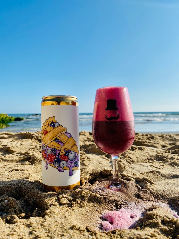 Triple Berry on the beach kopia